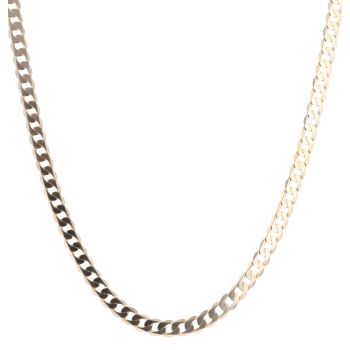9ct Yellow Gold Curb Chain 20"