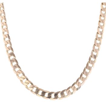 9ct Yellow Gold Curb Chain 20"