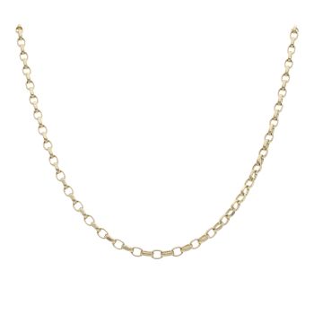9ct Yellow Gold Belcher Chain 20"