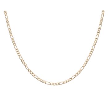9ct Yellow Gold Figaro Chain 24"