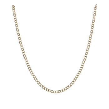 9ct Yellow Gold Curb Chain 20"