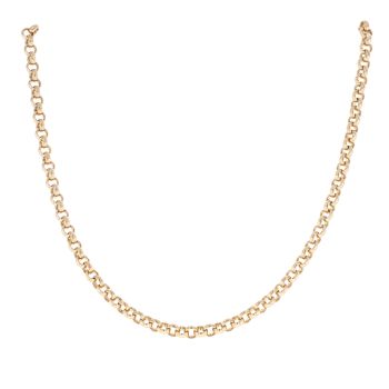 9ct Yellow Gold Belcher Chain 20"