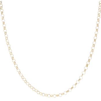 9ct Yellow Gold Belcher Chain 18"