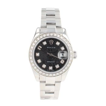 Rolex Custom Datejust Pre Owned Watch Ref 179174