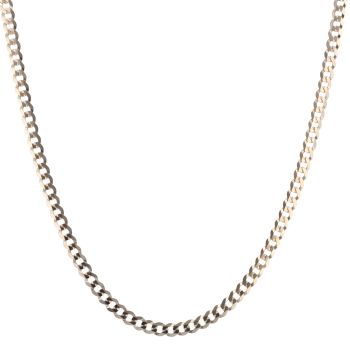 9ct Yellow Gold Curb Chain 20"