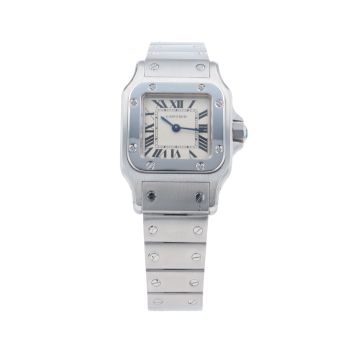 Cartier Santos Galbee Pre Owned Watch Ref 3887