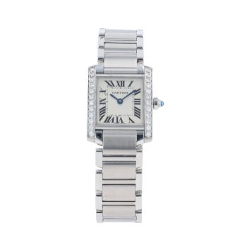 Cartier Custom Tank Pre Owned Watch Ref 2384