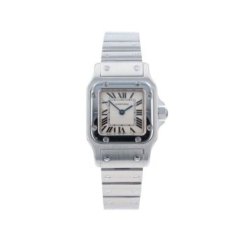 Cartier Santos Galbee Pre Owned Watch Ref 1565