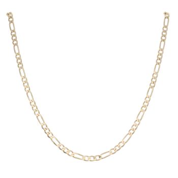 9ct Yellow Gold Figaro Chain 20"