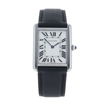 Cartier Tank Solo Pre Owned Watch Ref 3169