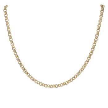 9ct Yellow Gold Belcher Chain 28"