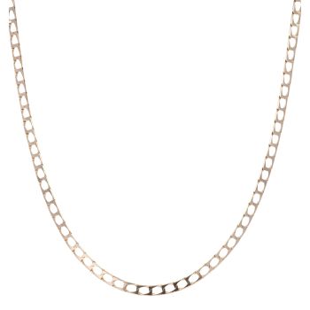 9ct Yellow Gold Curb Chain 18"