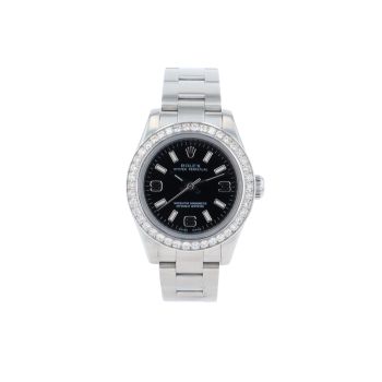 Rolex Custom Oyster Perpetual Pre Owned Watch Ref 176234