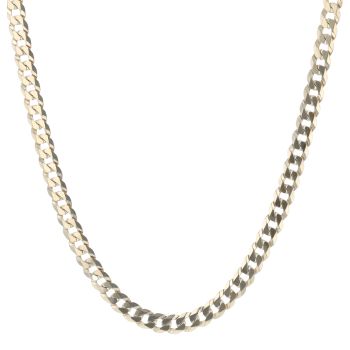 9ct Yellow Gold Curb Chain 18"
