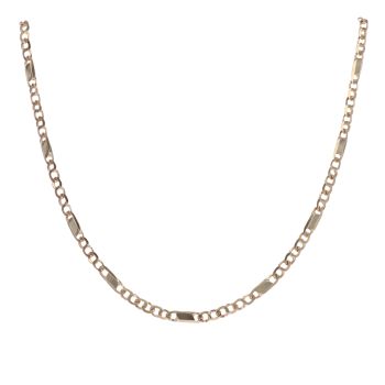 9ct Yellow Gold Fancy Chain 18"