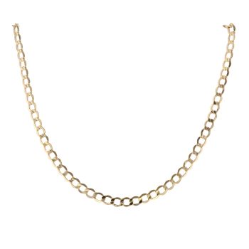 9ct Yellow Gold Curb Chain 24"