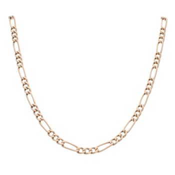 9ct Yellow Gold Figaro Chain 20"