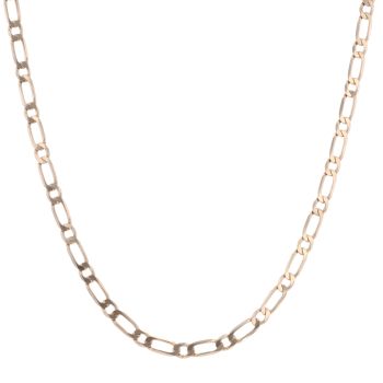 9ct Yellow Gold Figaro Chain 18"