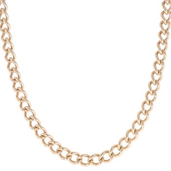 9ct Yellow Gold Curb Chain 24"