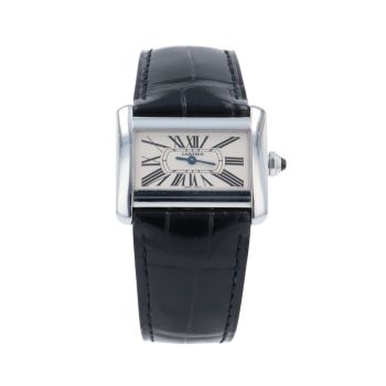 Cartier Tank Divan Pre Owned Watch Ref 2599