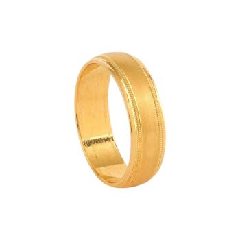 22ct Yellow Gold Ring With texture