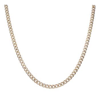 9ct Yellow Gold Curb Chain 28"