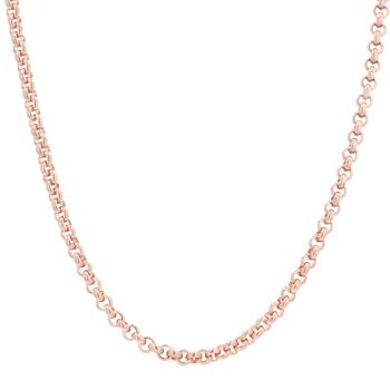 9ct Yellow Gold Belcher Chain 24"