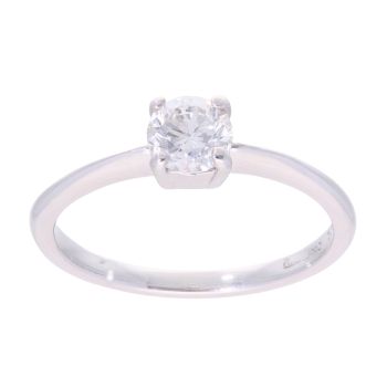 18ct White Gold 0.50ct Diamond Solitaire Ring