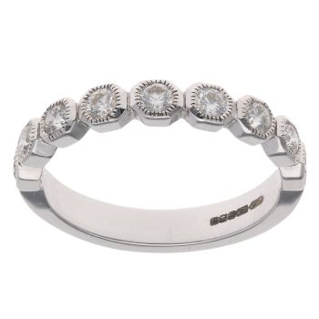 18ct White Gold 0.50ct Brilliant Cut Diamond Ring