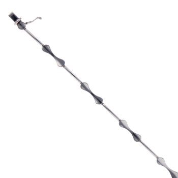 9ct White Gold Fancy Bracelet 7"