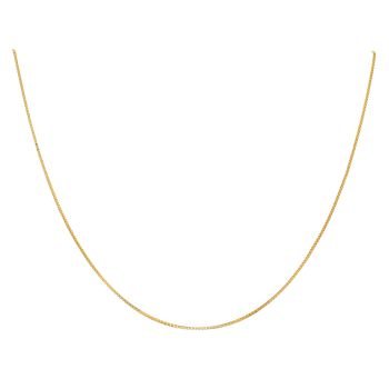 22ct Yellow Gold Box Chain 16"