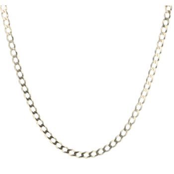 9ct Yellow Gold Curb Chain 24"