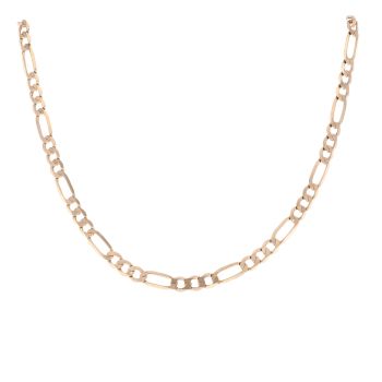9ct Yellow Gold Figaro Chain 20"