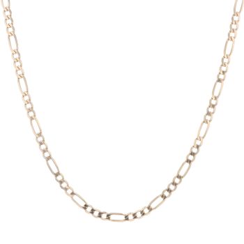 9ct Yellow Gold Figaro Chain 18"