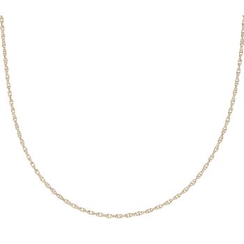 9ct Yellow Gold Twist Chain 18"