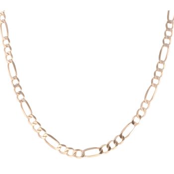 9ct Yellow Gold Figaro Chain 24"