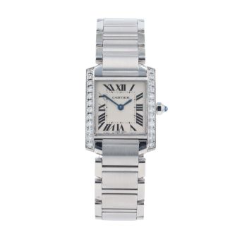 Cartier Custom Tank Pre Owned Watch Ref 2384