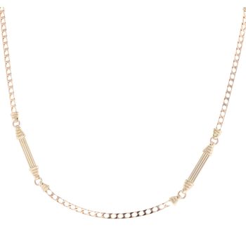 9ct Yellow Gold Fancy Chain 24"