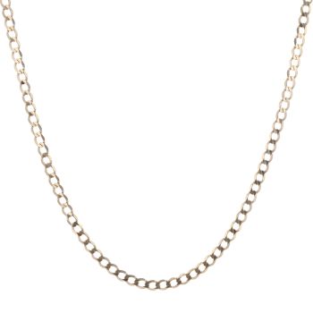 9ct Yellow Gold Curb Chain 24"