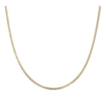 9ct Yellow Gold Curb Chain 16"