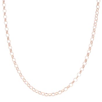 9ct Rose Gold Belcher Chain 20"