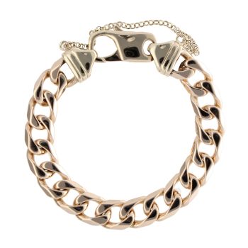 9ct Yellow Gold Curb Bracelet 7"