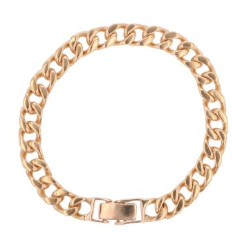 9ct Yellow Gold Curb Bracelet 9"