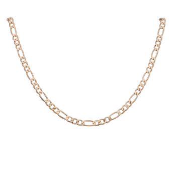 9ct Yellow Gold Figaro Chain 18"