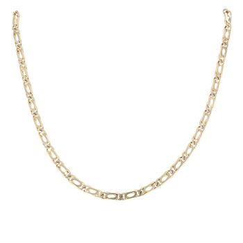 9ct Yellow Gold Fancy Chain 18"