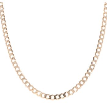 9ct Yellow Gold Curb Chain 20"