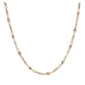 9ct Yellow Gold Fancy Chain 20"