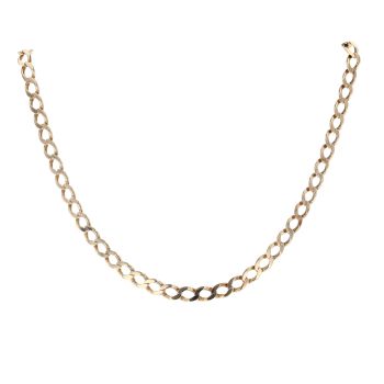 9ct Yellow Gold Curb Chain 24"