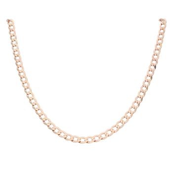 9ct Yellow Gold Curb Chain 20"