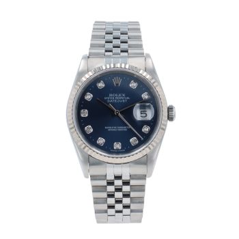 Rolex Datejust Pre Owned Watch Ref 16234